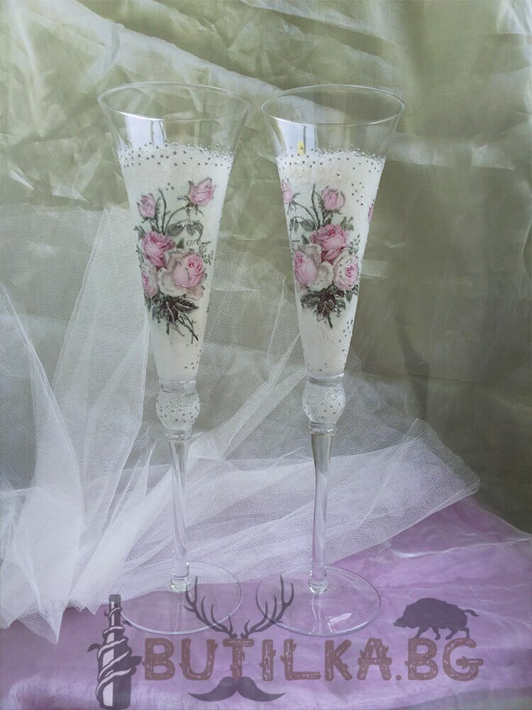 Сватбени ритуални чаши за двама